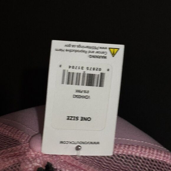 Von Dutch Rhinestone Bling Light Pink SnapBack Trucker Hat 2000s - Picture 7 of 12